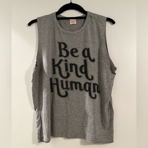 Be A Kind Human muscle tee